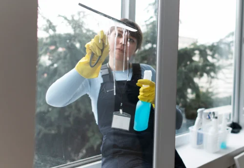 Nettoyage de vitres intérieures et extérieures à Fortan